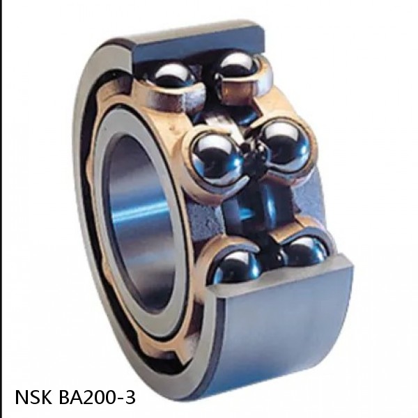 BA200-3 NSK Angular contact ball bearing #1 small image