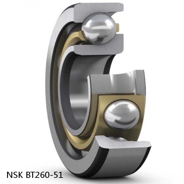 BT260-51 NSK Angular contact ball bearing #1 small image