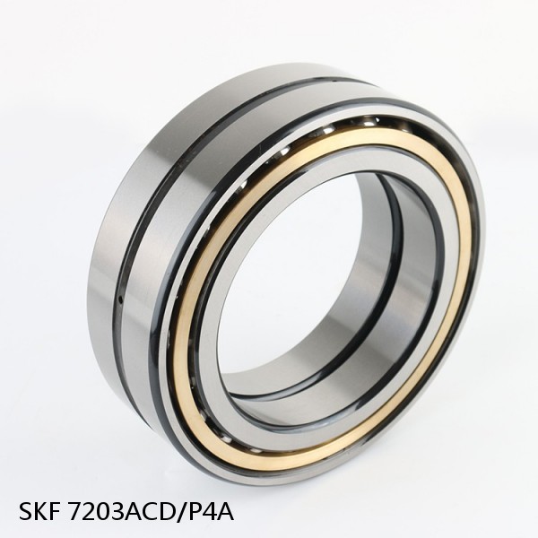 7203ACD/P4A SKF Super Precision,Super Precision Bearings,Super Precision Angular Contact,7200 Series,25 Degree Contact Angle #1 small image
