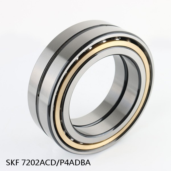 7202ACD/P4ADBA SKF Super Precision,Super Precision Bearings,Super Precision Angular Contact,7200 Series,25 Degree Contact Angle