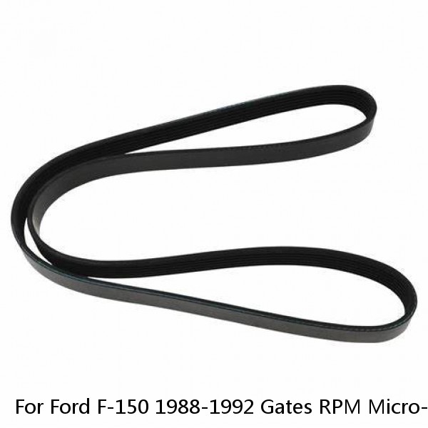 For Ford F-150 1988-1992 Gates RPM Micro-V V-Ribbed Belt #1 small image