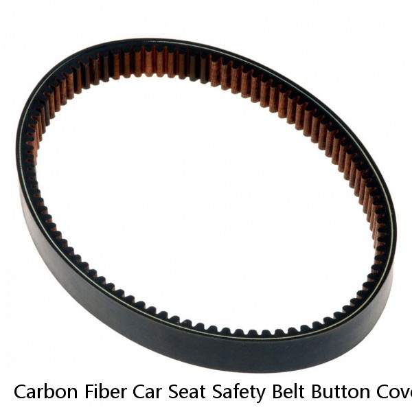 Carbon Fiber Car Seat Safety Belt Button Cover Trim Framefor Ford F150 2009-2017 #1 small image