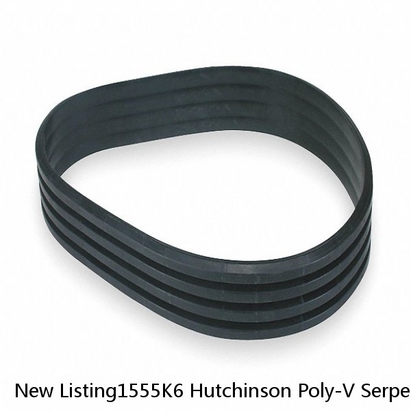 New Listing1555K6 Hutchinson Poly-V Serpentine Belt Free Shipping Free Returns 1555K #1 small image
