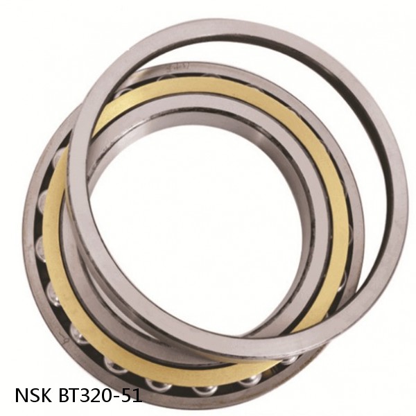 BT320-51 NSK Angular contact ball bearing #1 image