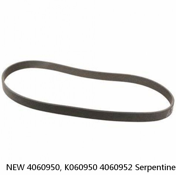 NEW 4060950, K060950 4060952 Serpentine Belt- Gatorback Belt #1 image