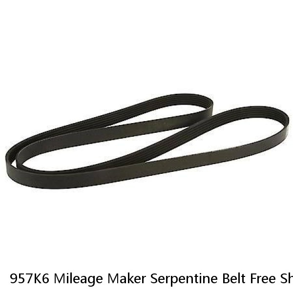 957K6 Mileage Maker Serpentine Belt Free Shipping Free Returns 6PK2430 #1 image