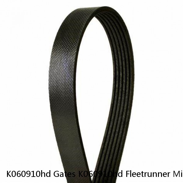 K060910hd Gates K060910hd Fleetrunner Micro V Serpentine Drive Belt #1 image